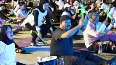 Banyak Diminati Masyarakat, Bupati Kukar Minta Olahraga Pound Fit Digelar Rutin