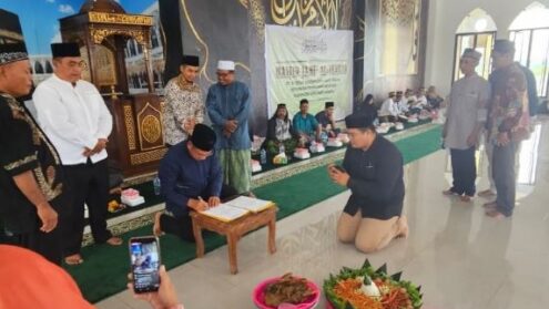 Pemkab Kukar Resmikan Masjid Jami' Al-Ikhlas Desa Kerta Buana