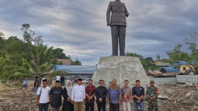 Kunjungi Patung Soekarno, Wabup Kukar Refleksikan Perjuangan Masyarakat Sangasanga