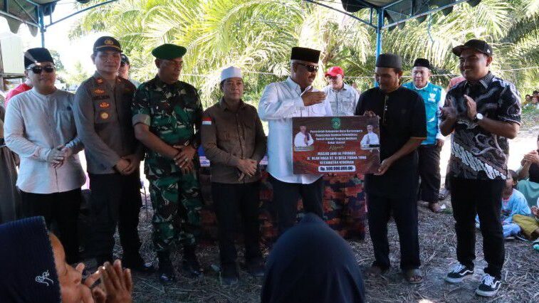 Masyarakat Desa Tuana Tuha Apresiasi Bantuan Pembangunan Masjid dari Pemkab Kukar