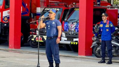 Manfaatkan Drone, Disdamkarmatan Kukar Permudah Patroli Pengawasan Kebakaran