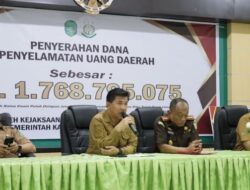 Pemkab Kukar Terima Penyelamatan Keuangan Negara dari Kejari Senilai Rp1,7 Miliar