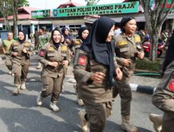 Dukung Tugas di Lapangan, Satpol PP Kukar Gelar Pembinaan Fisik Lari Sigap