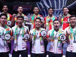 Kalah Lawan Tiongkok, Tim Bulu Tangkis Indonesia Gagal Juara Piala Uber dan Thomas