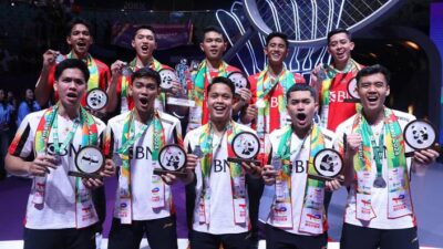 Kalah Lawan Tiongkok, Tim Bulu Tangkis Indonesia Gagal Juara Piala Uber dan Thomas