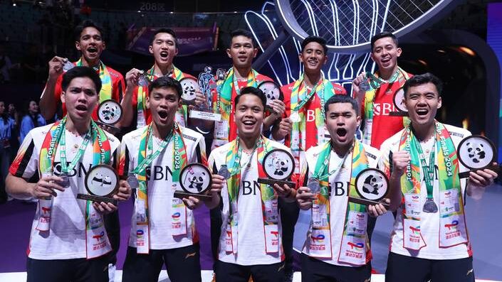 Kalah Lawan Tiongkok, Tim Bulu Tangkis Indonesia Gagal Juara Piala Uber dan Thomas