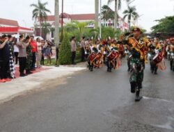 Sunggono Lepas Kirab Drumband Genderang Suling Canka Lokananta Latsitarda Nusantara
