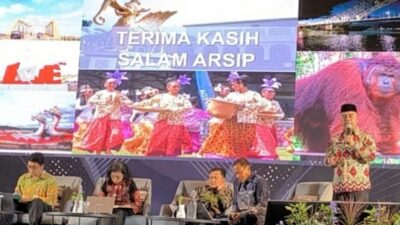 Jadi Pembicara Rakornas, Asisten I Setdakab Kukar Paparkan Tata Kelola Kearsipan