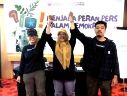 Erik-Niken Pimpin Aliansi Jurnalis Independen Balikpapan 2024-2027