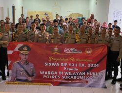 Desa Cipurut Jadi Contoh, Siswa SIP 53 Berikan Edukasi Keamanan dan Ketertiban Masyarakat
