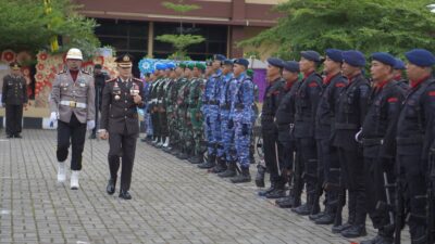 Polresta Samarinda Gelar Apel Peringatan Hari Bhayangkara Ke-78