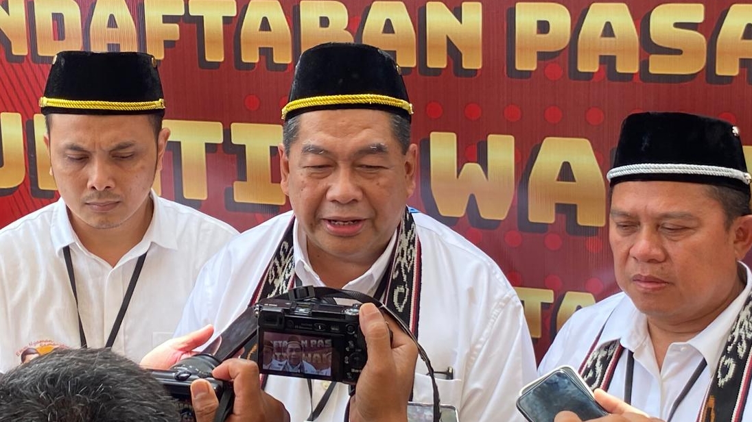 Bapaslon Bupati dan Wabup Jalur Independen AYL-AZA Resmi Daftar ke KPU Kukar