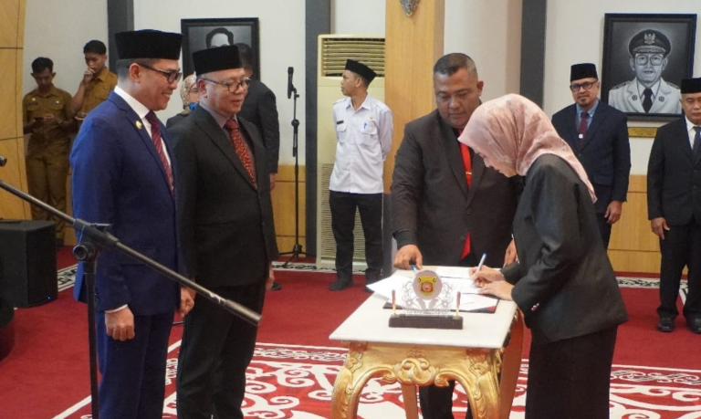 Enam Pejabat Pimpinan Tinggi Pratama di Pemkot Samarinda Dilantik, Ini Nama-namanya