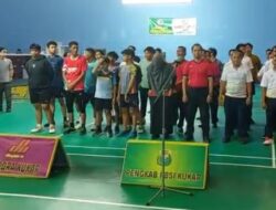 Minat Bulu Tangkis Tinggi, Abdul Rasid Dorong PBSI Kukar Garap Turnamen Resmi