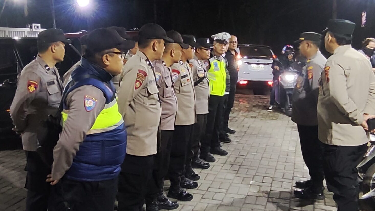 Pastikan Aman dan Tertib, Polresta Samarinda Gelar Pengamanan Kampanye Terbatas