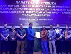 Jelang Pilkada 2024, KPU Kukar Tetapkan 552.469 DPT