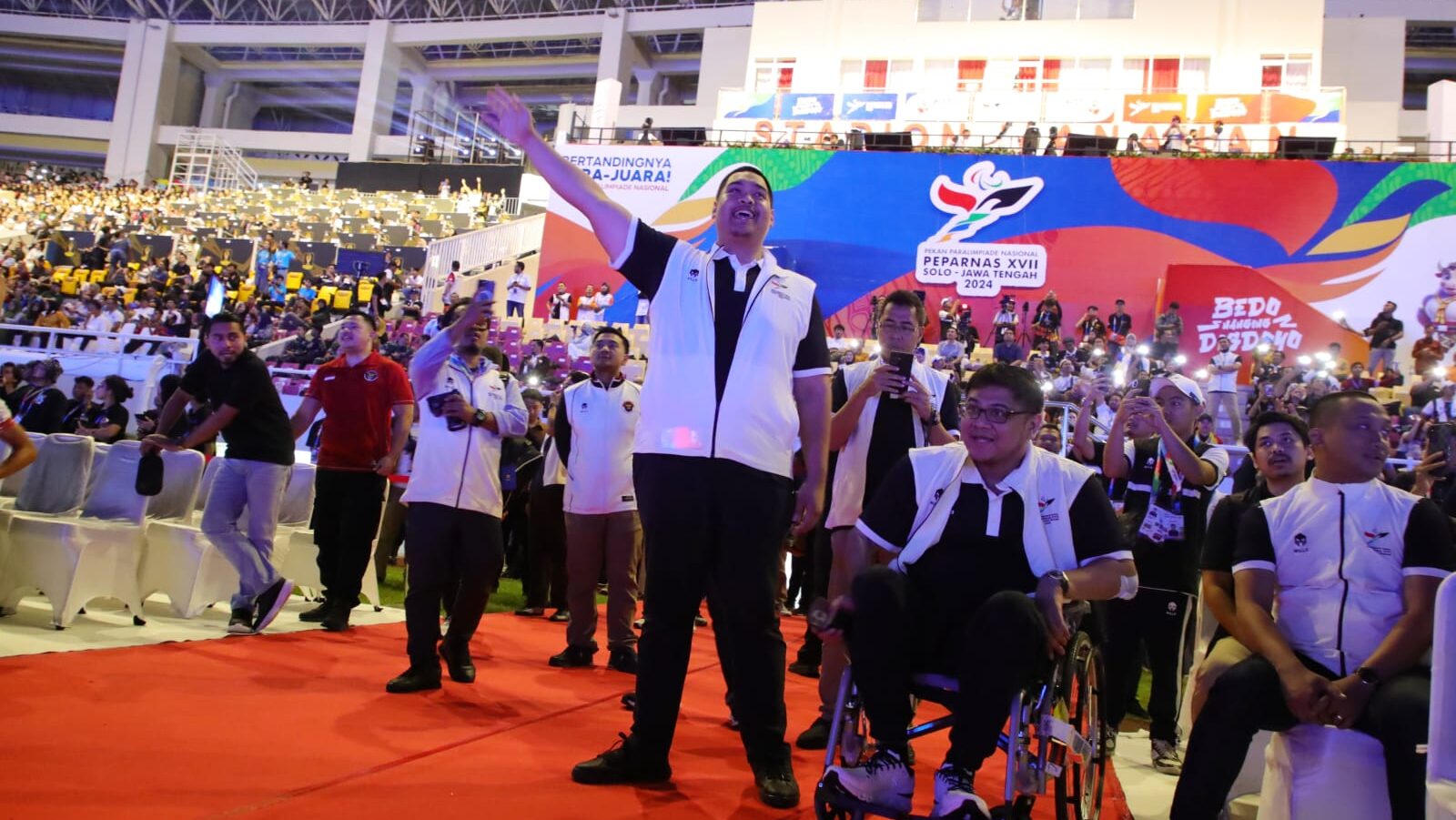 Tutup Peparnas XVII Solo 2024, Menpora Tegaskan Olahraga Hak Semua Orang Tanpa Terkecuali