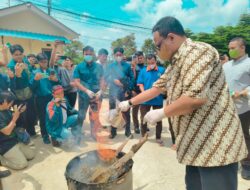 BNNP Kaltim Musnahkan Ganja dan Sabu-Sabu dari Sindikat Medan