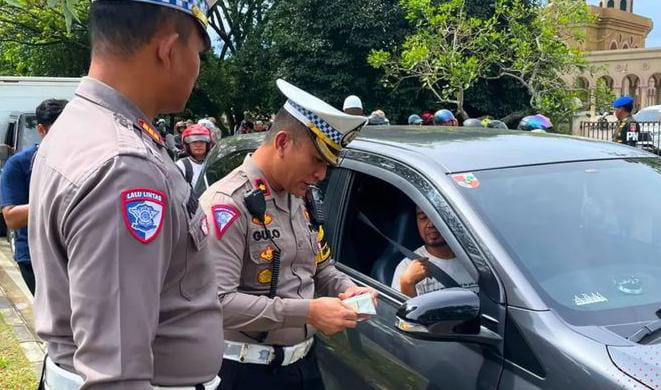 Ribuan Unit Motor Plat Kaltim Terjaring Razia Operasi Zebra Mahakam 2024