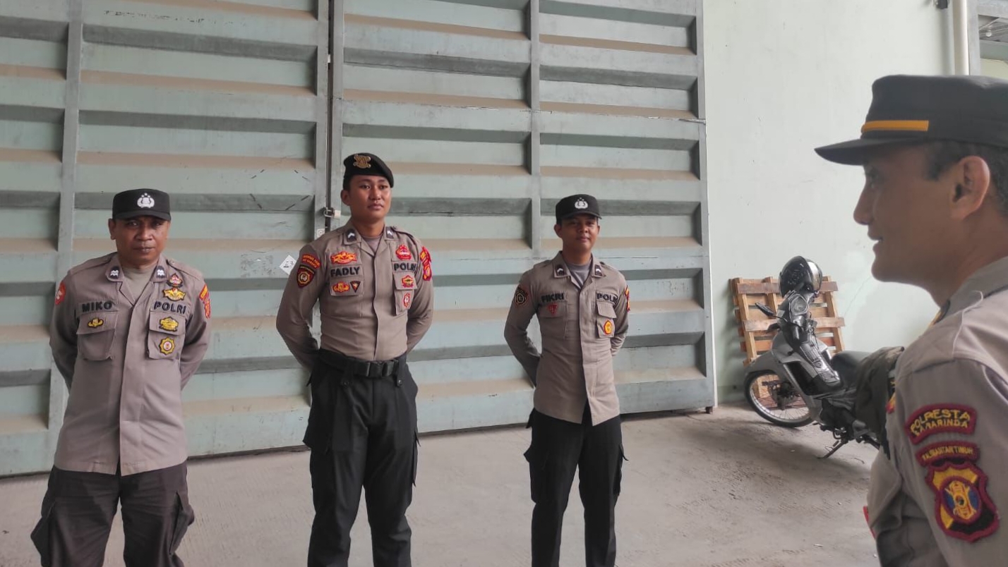 Polresta Samarinda Jaga Ketat Logistik Perlengkapan Pilkada, Ada Apa?