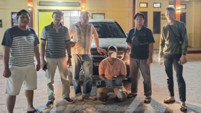 Pemuda Marang Kayu Dibekuk Polisi Usai Nekat Curi Mobil Honda CRV