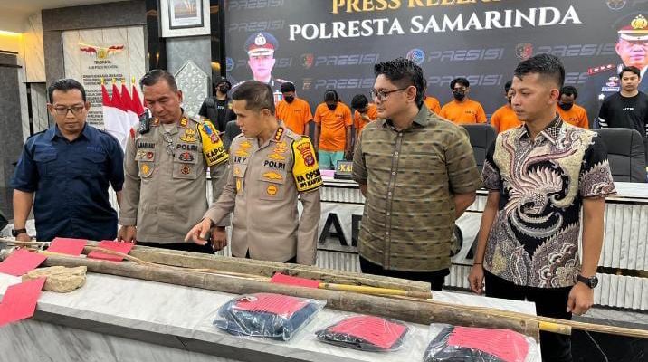 Polisi Ringkus Delapan Tersangka Pengeroyokan Berujung Tewas di Sumber Baru