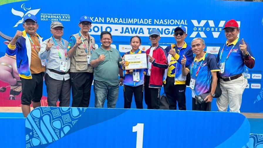 Koleksi 37 Medali, Kontingen Kaltim Naik Peringkat di Peparnas XVII Solo 2024
