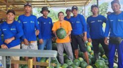 Sopan Sopian Apresiasi Kemandirian Petani Milenial Semangka di Desa Kota Bangun 2