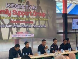 Jaga Keharmonisan Warga Binaan dan Keluarga, Lapas Narkotika Samarinda Lakukan Ini