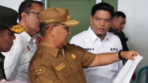 Kunjungi KPU di Daerah, Pj Gubernur Pastikan Dukungan yang Bisa Diberikan Pemprov Kaltim