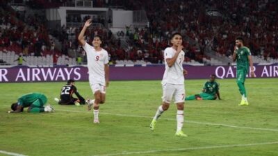 Jaga Asa Piala Dunia, Dua Gol Marselino Bawa Indonesia Gulung Arab Saudi