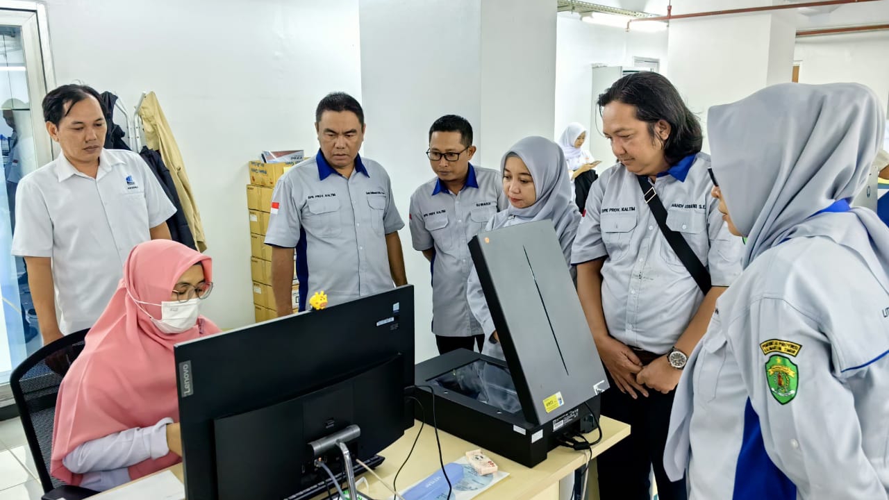 Asah Kemampuan, Arsiparis DPK Kaltim Studi Tiru ke ANRI Pelajari Alih Media