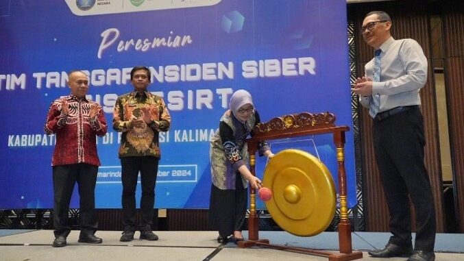 Pemprov Kaltim Resmikan Pembentukan Tim Tanggap Insiden Siber Kabupaten/Kota