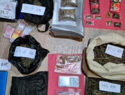 Sat Reskoba Polresta Samarinda Sita 500 Gram Lebih Ganja dan Tembakau Sintetis