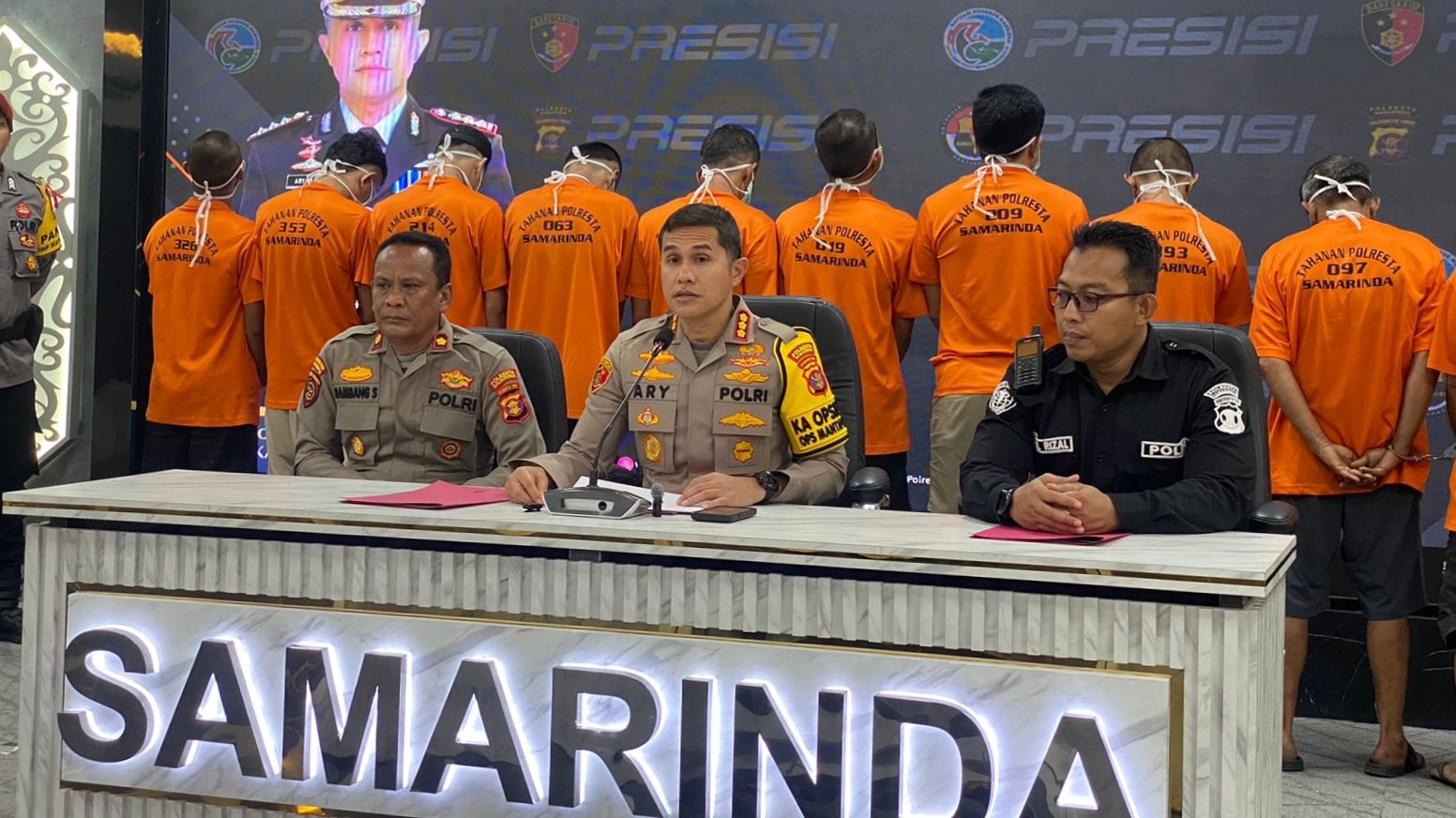 Polisi Bidik Peredaran Cairan Narkotika Sintetis Bermodus Sistem Jejak di Samarinda