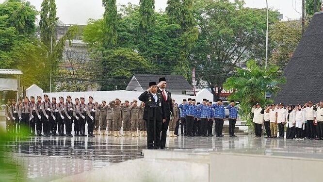 Berlangsung Khidmat, Pemprov Kaltim Gelar Upacara Peringatan Hari Pahlawan 2024