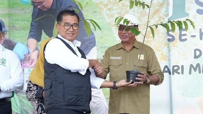 Gerakan Menanam Serentak Se-Kaltim Tingkatkan Kesadaran Pentingnya Penghijauan