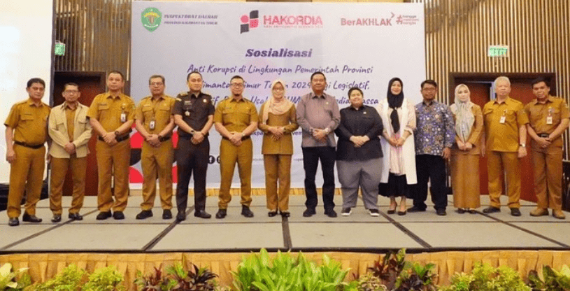 Peringati Hakordia 2024, Pemprov Kaltim Sosialisasikan Antikorupsi untuk Indonesia Maju