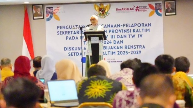 Gali Potensi, Pemprov Kaltim Gelar Pertemuan Penguatan Perencanaan-Pelaporan Setda