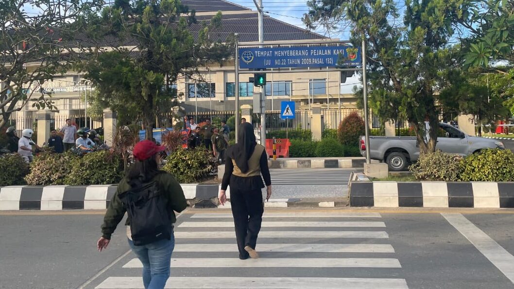 Beri Keamanan Penyeberang Jalan, Dishub Samarinda Luncurkan Pelican Cross 