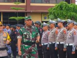 Amankan Perayaan Nataru, Polresta Samarinda Gelar Pasukan Operasi Lilin 2024
