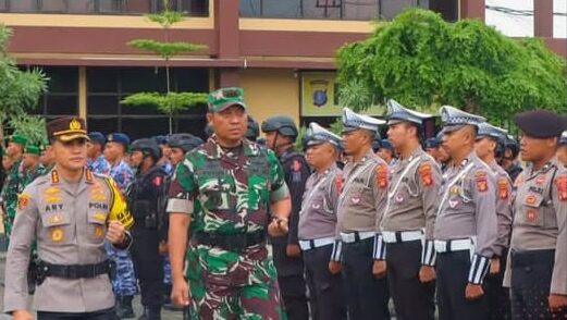 Amankan Perayaan Nataru, Polresta Samarinda Gelar Pasukan Operasi Lilin 2024