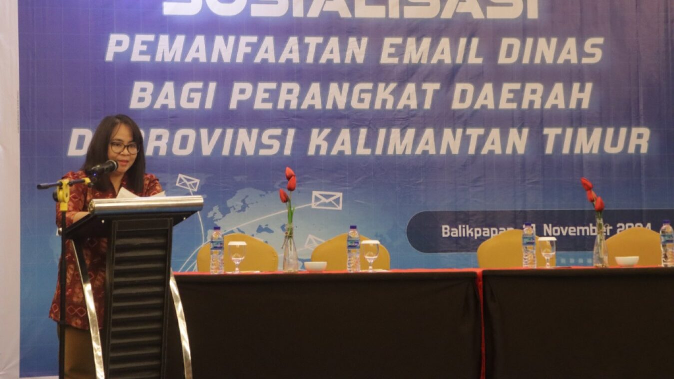 Wujudkan SPBE, Diskominfo Kaltim Sosialisasikan Pemanfaatan Email Dinas
