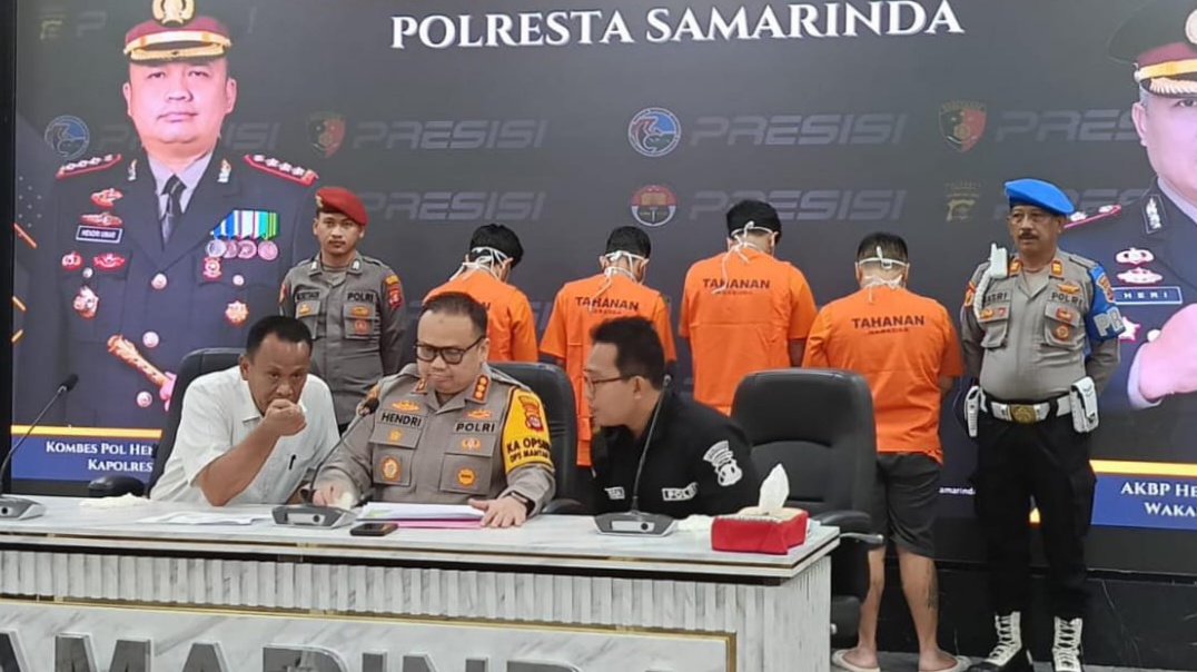 Bongkar Jaringan Narkoba Lintas Provinsi, Polresta Samarinda Sita Uang Jutaan Rupiah