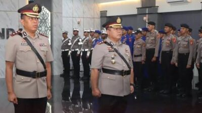 Serah Terima Jabatan, Heri Rusyaman Gantikan Eko Budiarto sebagai Wakapolres Samarinda