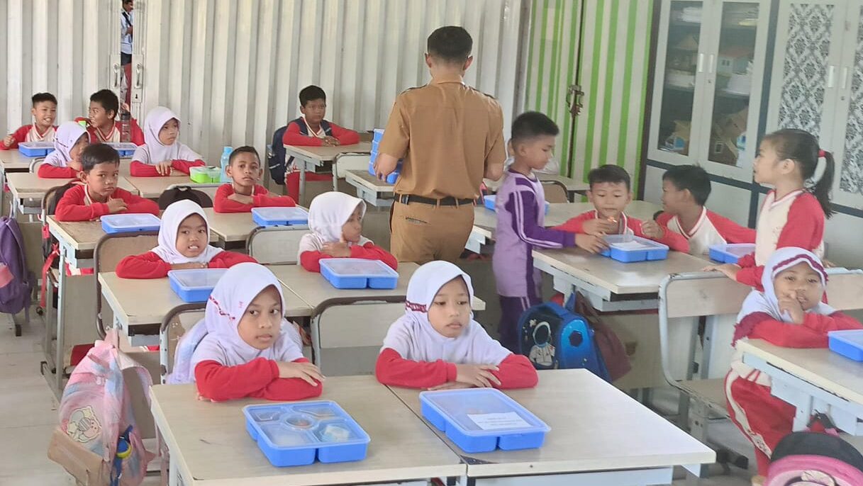 SDN 004 Samarinda Utara Jadi Sekolah Pertama Percontohan Makan Bergizi Gratis