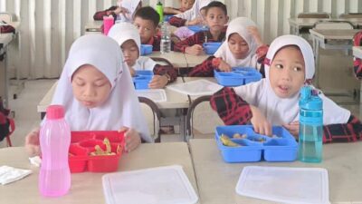 MBG di Samarinda Dapat Respon Positif, Berikan Susu Dua Kali Sepekan