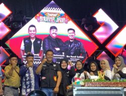 Peringati HUT Ke-44, Pemerintah Desa Bhuana Jaya Gelar Konser dan Ragam Budaya