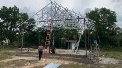 Fasilitasi Haul Jamak, Pemkab Kukar Bangun Gazebo di Kompleks Pemakaman Ar-Rahman