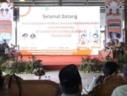 Musrenbang Samboja Barat Digelar, Bahas 10 Usulan Prioritas Pembangunan